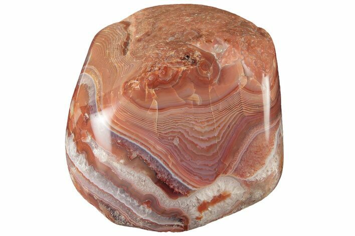 Polished Banded Lake Superior Agate - Minnesota #189416